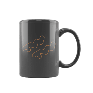 taza color negro